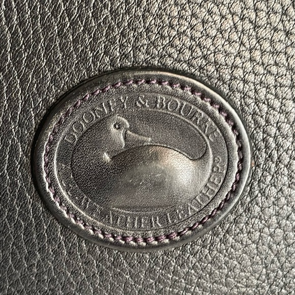 Dooney & Bourke AWL leather Pocket Binoculars mini Equestrian crossbody Bag P124 - Picture 5 of 16